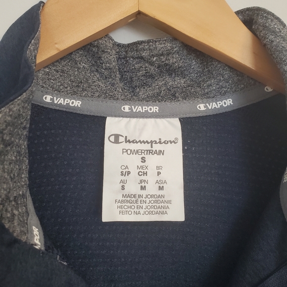 Champion Vapor Performance Heather Quarter-Zip Pullover - Picture 9 of 12
